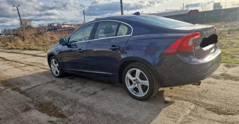 Volvo S60 cena 27900 przebieg: 210128, rok produkcji 2013 z Sulęcin małe 92